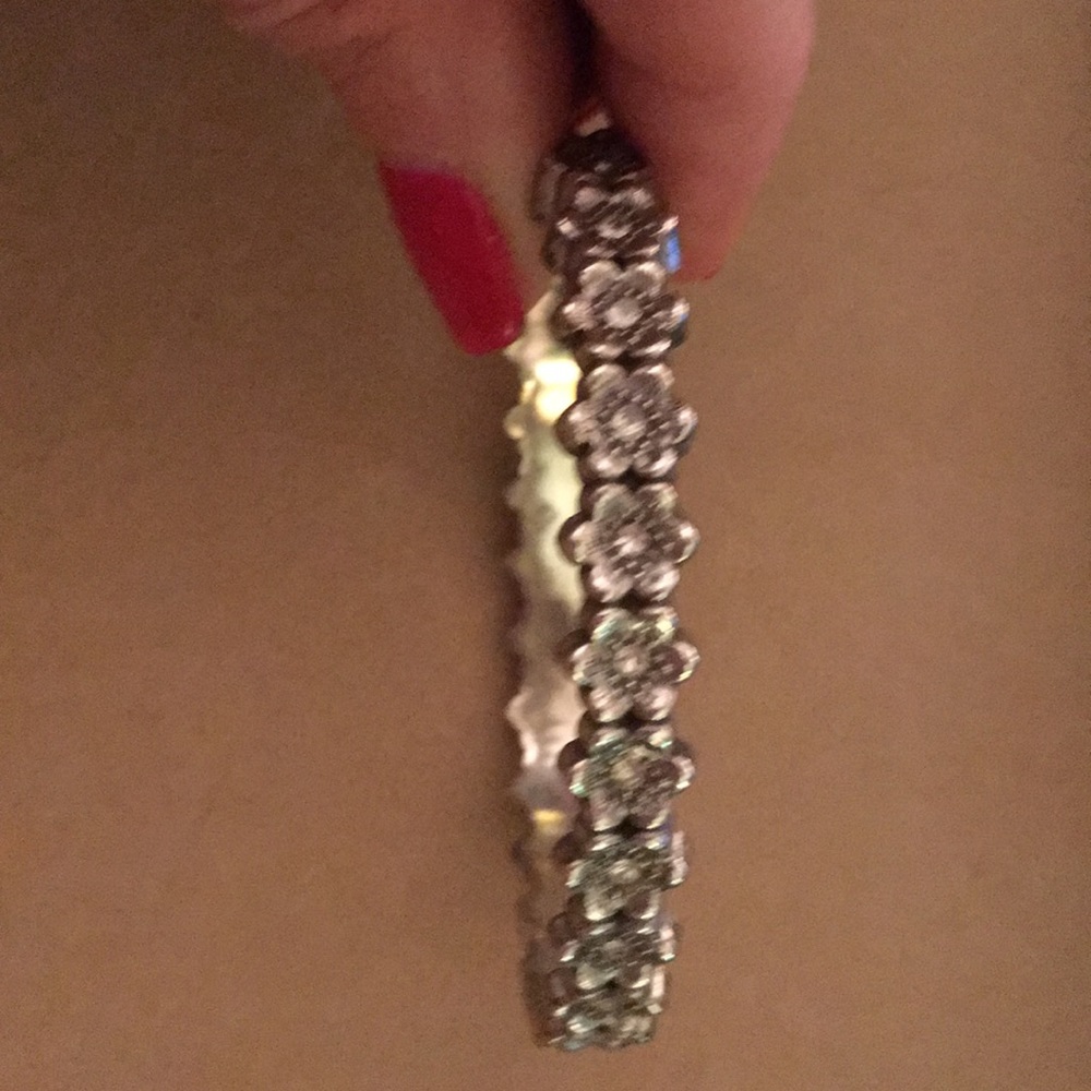 Brighton flower clasp bracelet